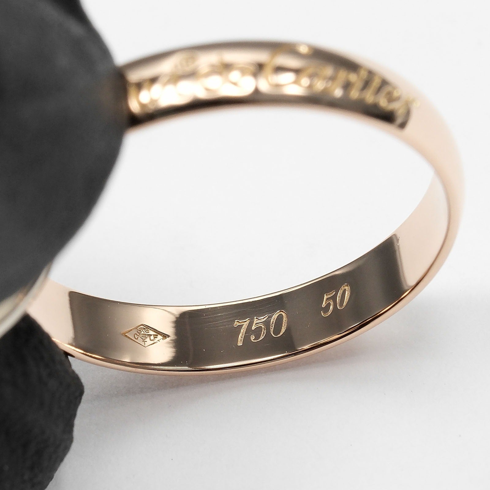 Cartier Trinity 18K Tricolor Gold Gold Yellow_Gold Ring Jewelry (Pre-Owned)
