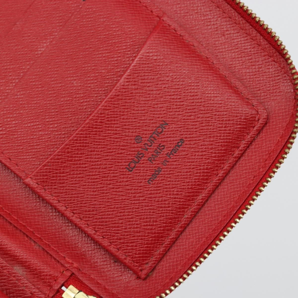 Louis Vuitton Geode Organizer Epi Leather Red Leather Wallets Accessory (Pre-Owned)