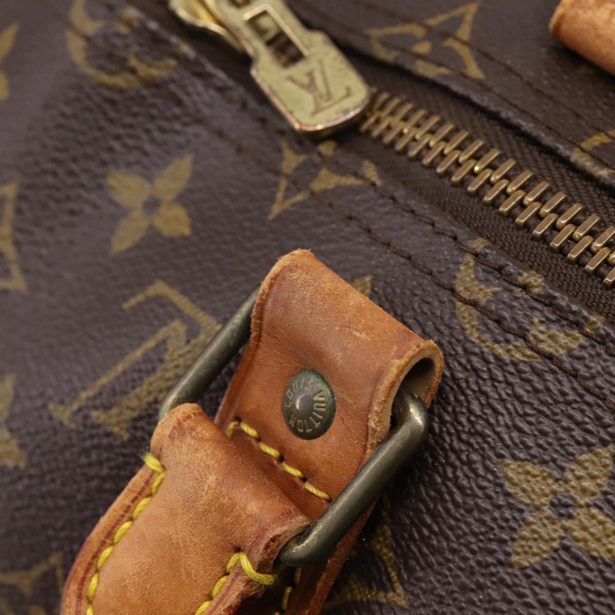 Louis Vuitton Keepall Monogram Canvas Brown Canvas Travel Bag Bag (Pre-Owned)