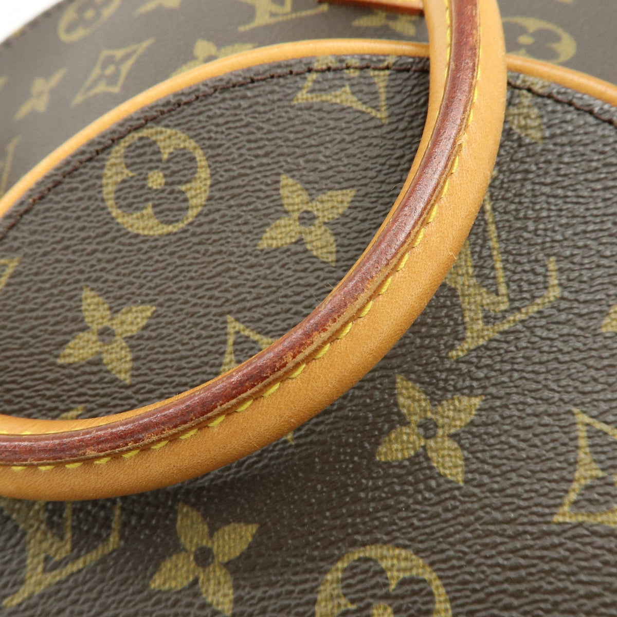 Louis Vuitton Ellipse Monogram Canvas Brown Canvas Handbag (Pre-Owned)