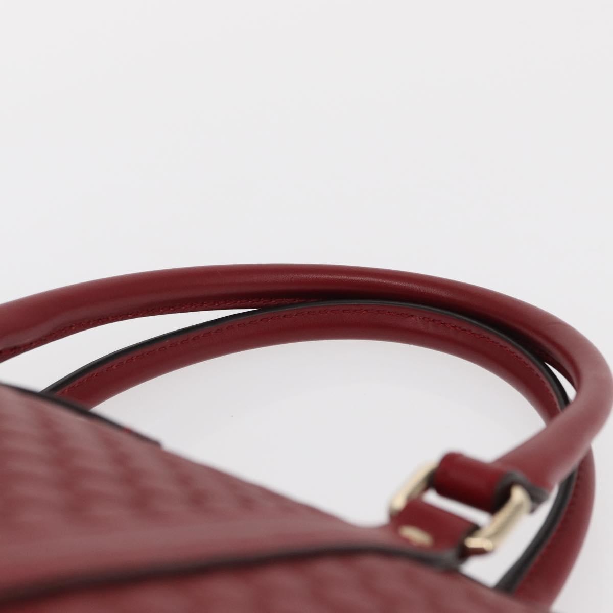 Gucci Margaux Microguccissima Leather Red Leather Tote Bag Bag (Pre-Owned)