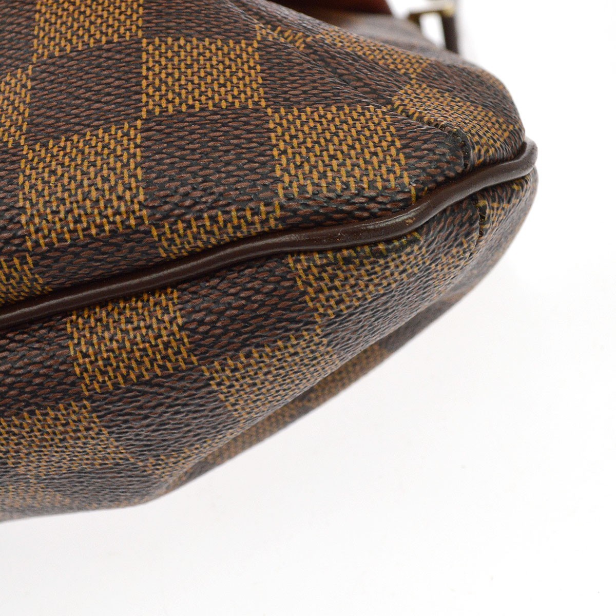 Louis Vuitton Musette Damier Brown Canvas Handbag (Pre-Owned)