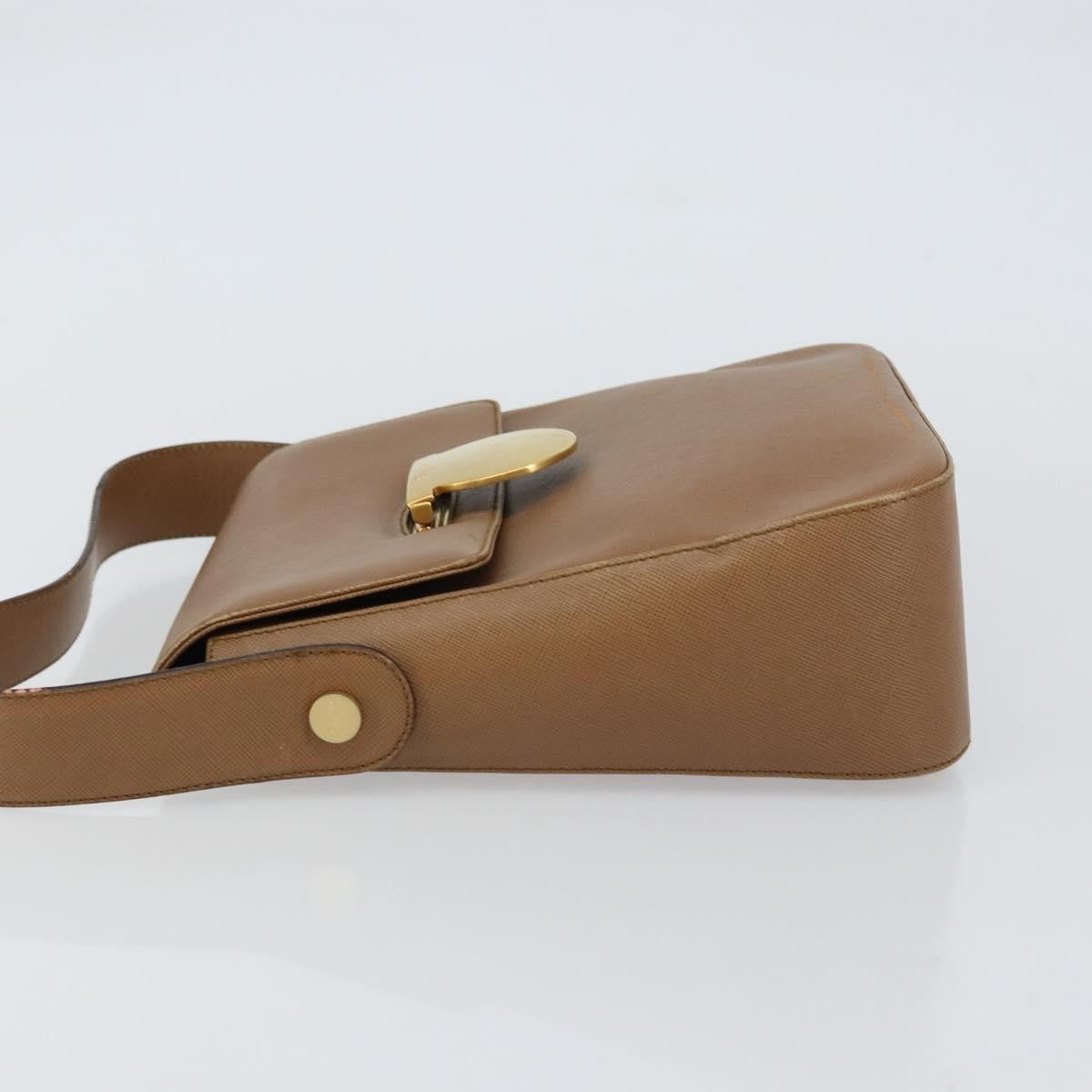 Salvatore Ferragamo Vintage Leather Brown Leather Handbag (Pre-Owned)