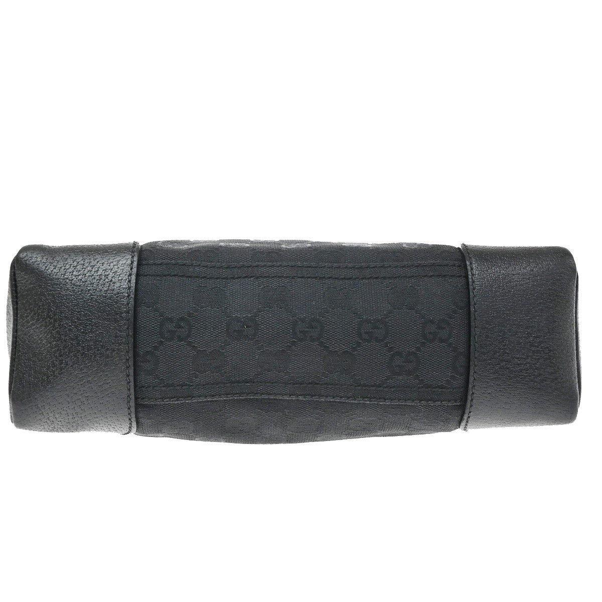 Gucci Web Loop Gg Canvas Black Canvas Shoulder Bag Bag (Pre-Owned)