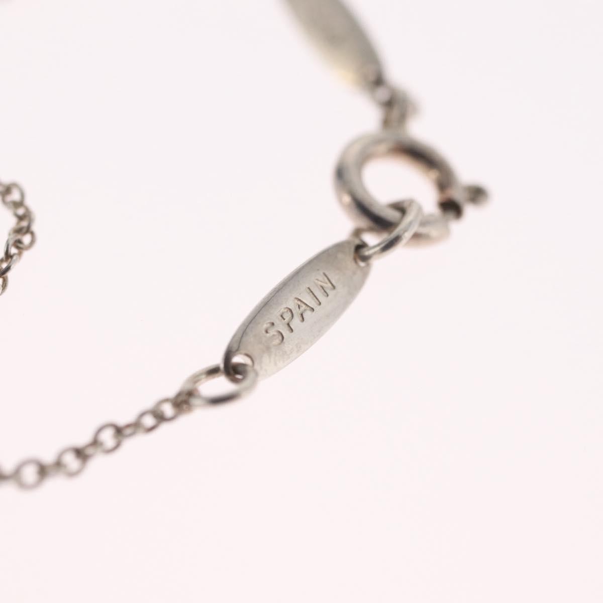 Tiffany & Co. Elsa Peretti Open Heart Pendant Sterling Silver Silver Sterling_Silver Necklace Jewelry (Pre-Owned)