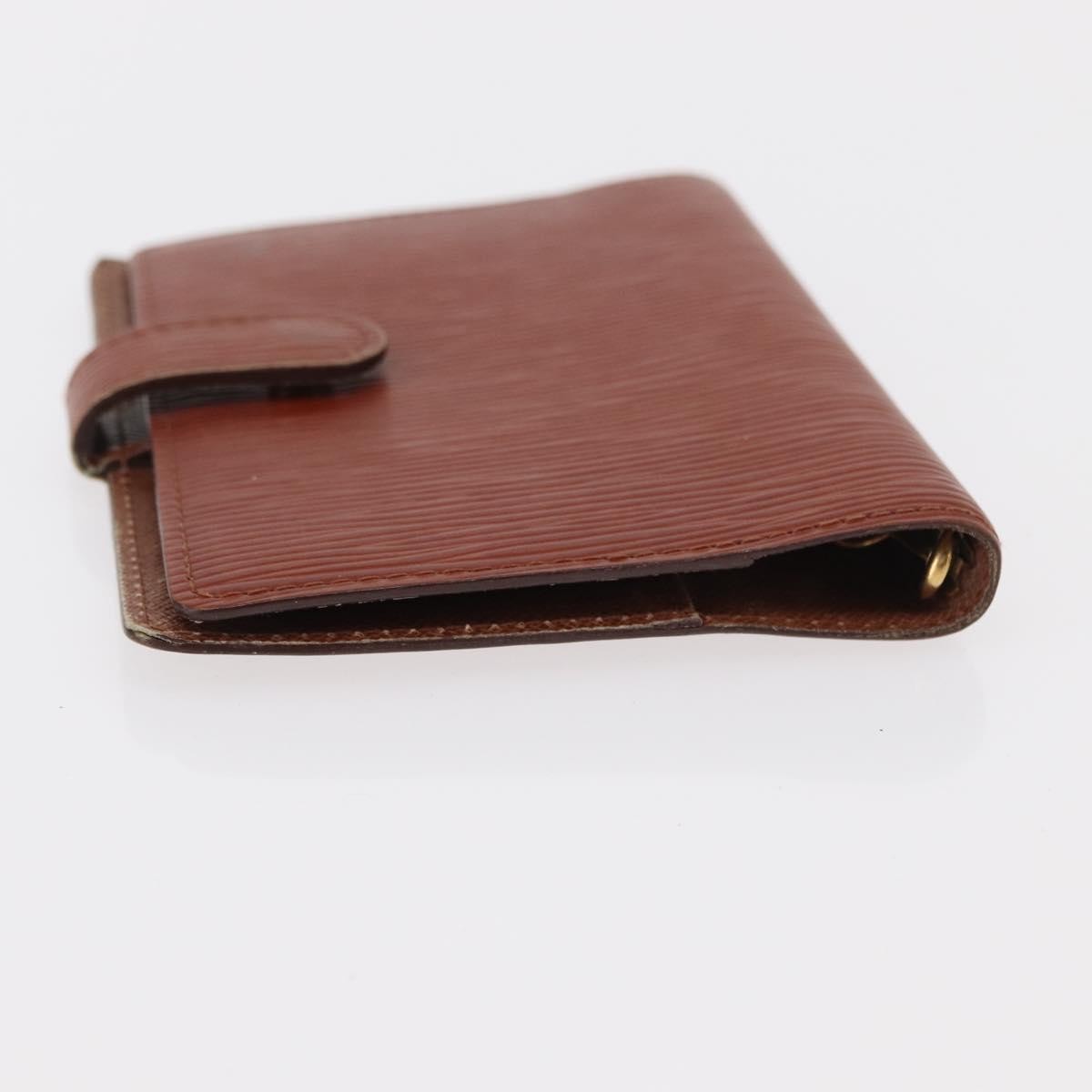 Louis Vuitton Agenda Cover Epi Leather Brown Leather Wallets Accessory (Pre-Owned)