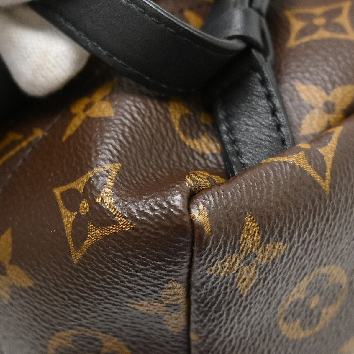 Louis Vuitton Palm Springs Monogram Brown Canvas Backpack Bag (Pre-Owned)