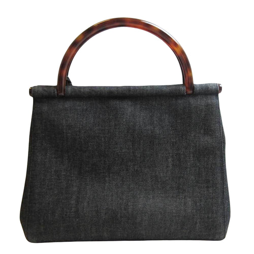 Chanel Navy Denim - Jeans Handbag (Pre-Owned)
