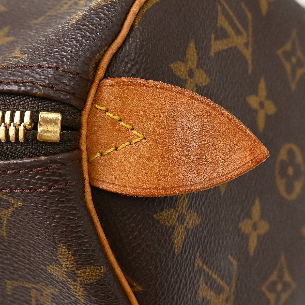 Louis Vuitton Keepall Monogram Canvas Brown Canvas Travel Bag Bag (Pre-Owned)