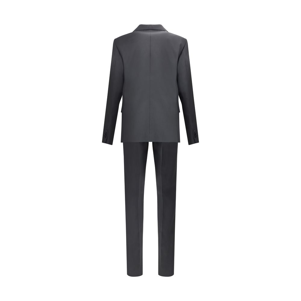 Dsquared² Black Wool Two-Piece Men's Suit
