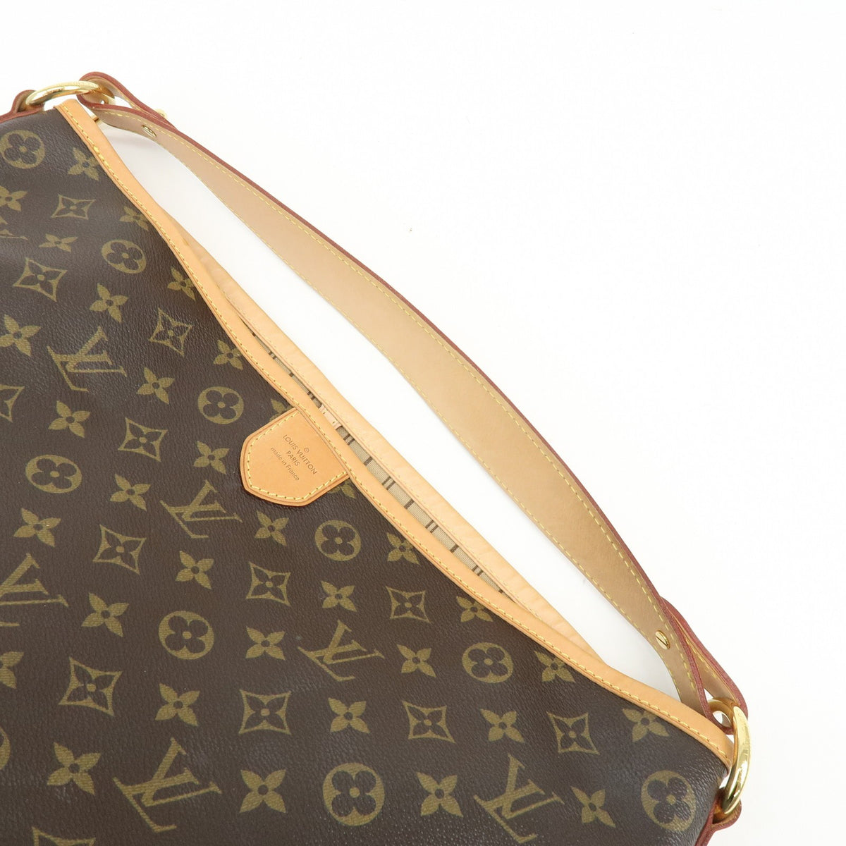 Louis Vuitton Delightful Monogram Canvas Brown Canvas Handbag (Pre-Owned)