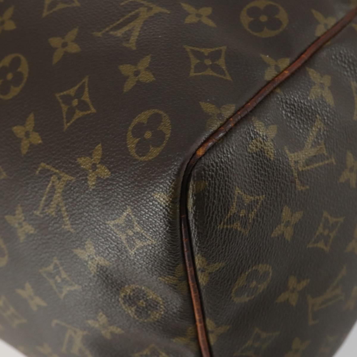 Louis Vuitton Keepall Monogram Canvas Brown Canvas Travel Bag Bag (Pre-Owned)