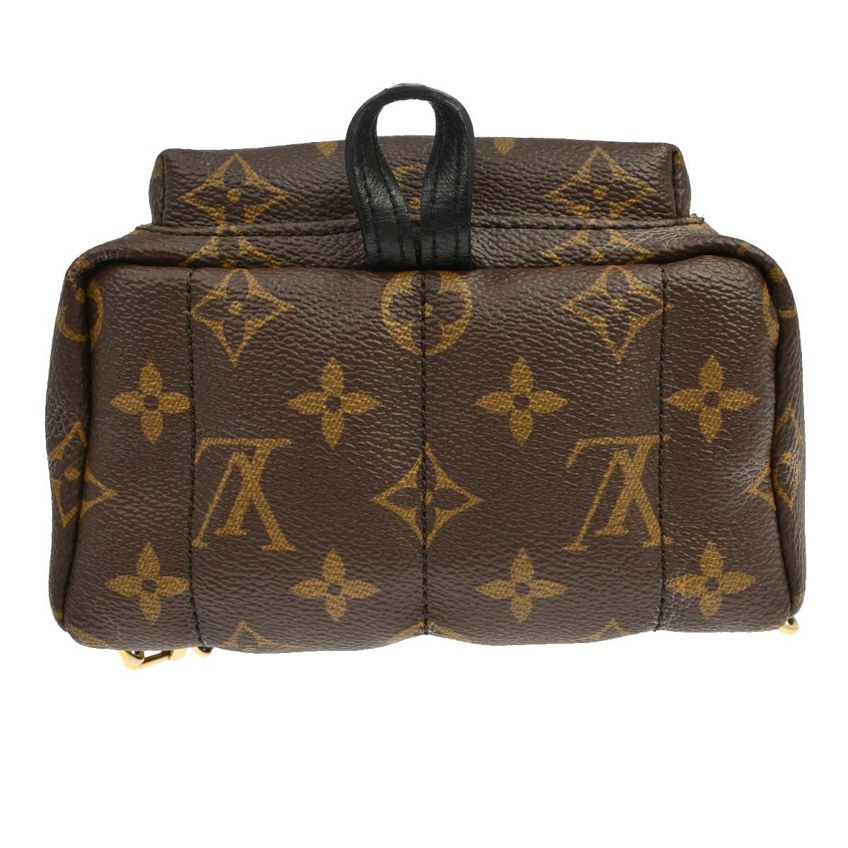 Louis Vuitton Palm Springs Monogram Brown Canvas Backpack Bag (Pre-Owned)