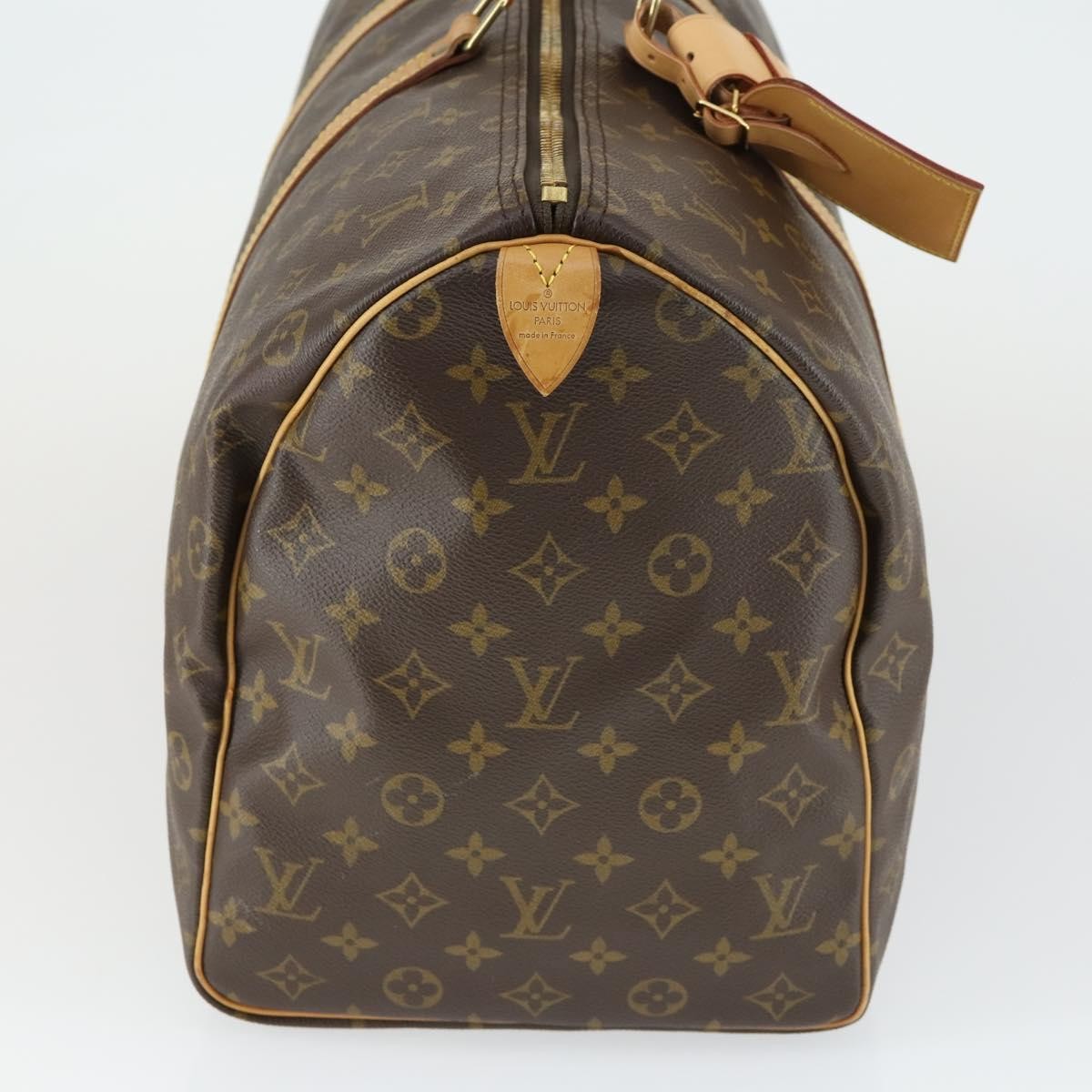 Louis Vuitton Keepall Monogram Canvas Brown Canvas Travel Bag Bag (Pre-Owned)