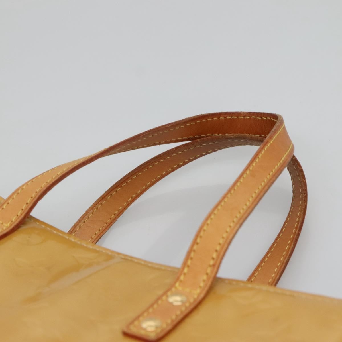 Louis Vuitton Reade Monogram Vernis Beige Patent_Leather Tote Bag Bag (Pre-Owned)