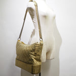 Chanel Gabrielle Gold Pony-Style Calfskin Shoulder Bag (Pre-Owned)