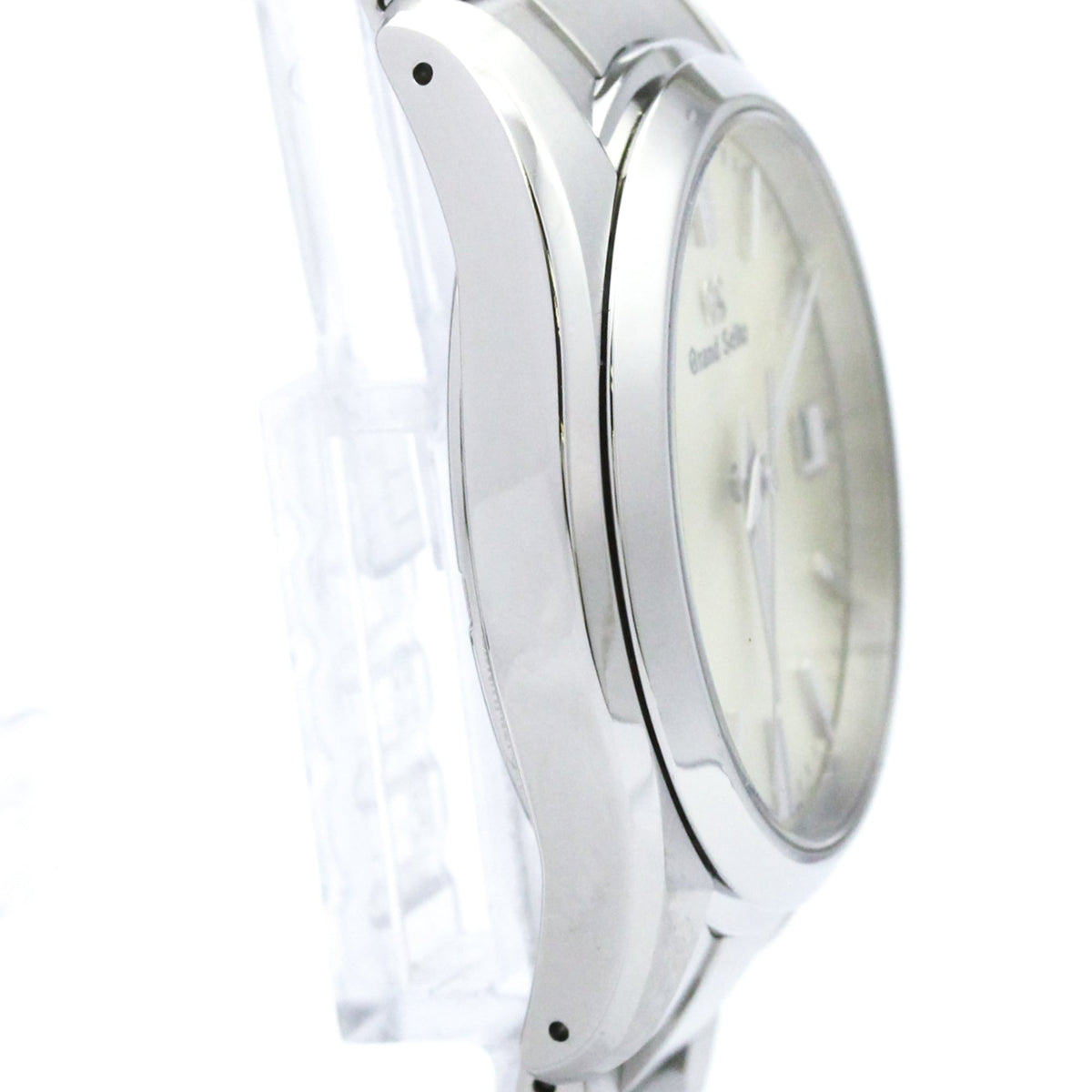 Grand Seiko Heritage Gmt Quartz Stainless Steel Watch (Pre-Owned)