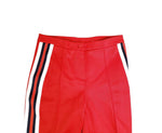 Gucci Women's Sylvie Red Legging Stirrup With BRB Web Stripe Pant (Small)