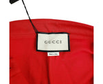 Gucci Women's Sylvie Red Legging Stirrup With BRB Web Stripe Pant (Small)