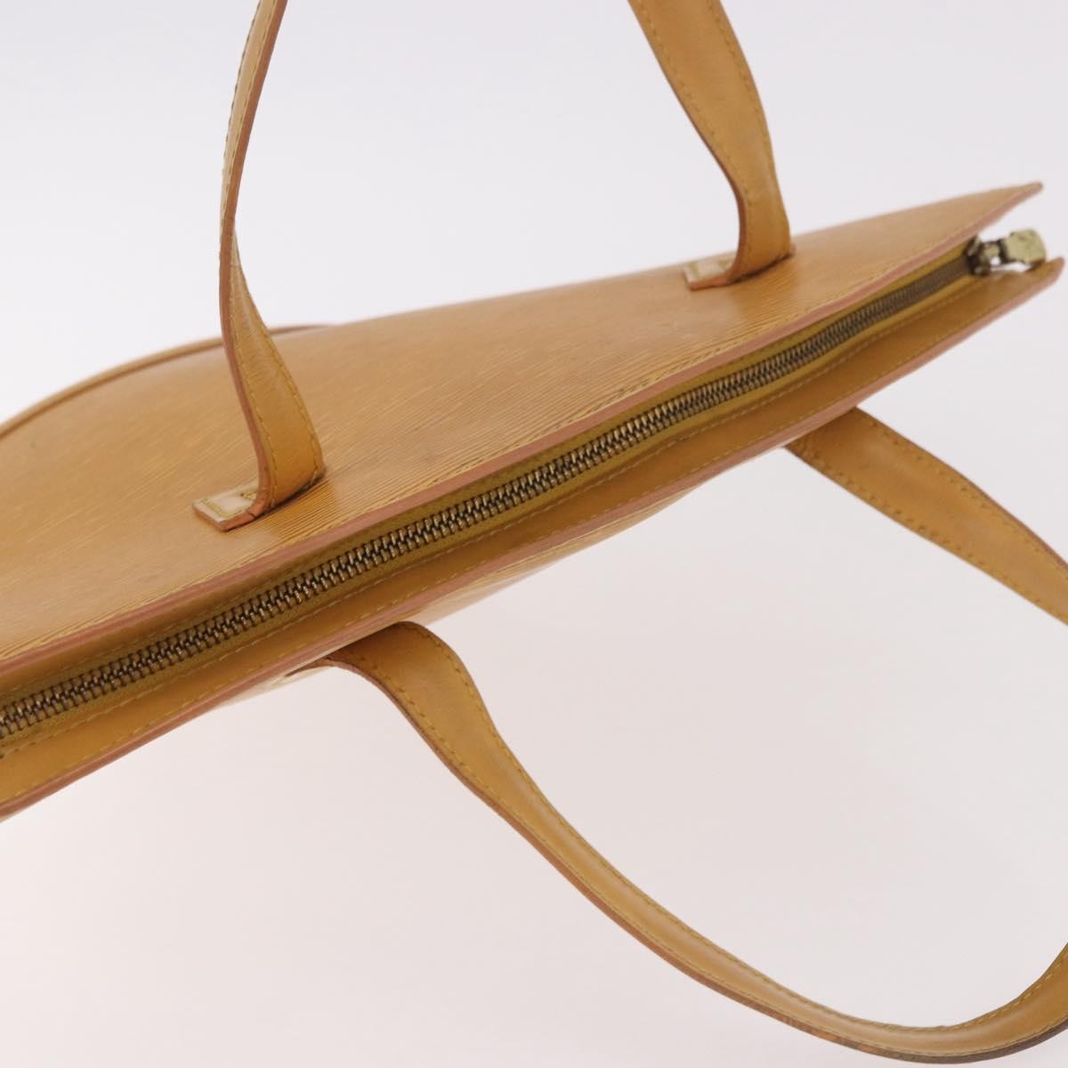 Louis Vuitton Saint Jacques Epi Yellow Leather Handbag (Pre-Owned)