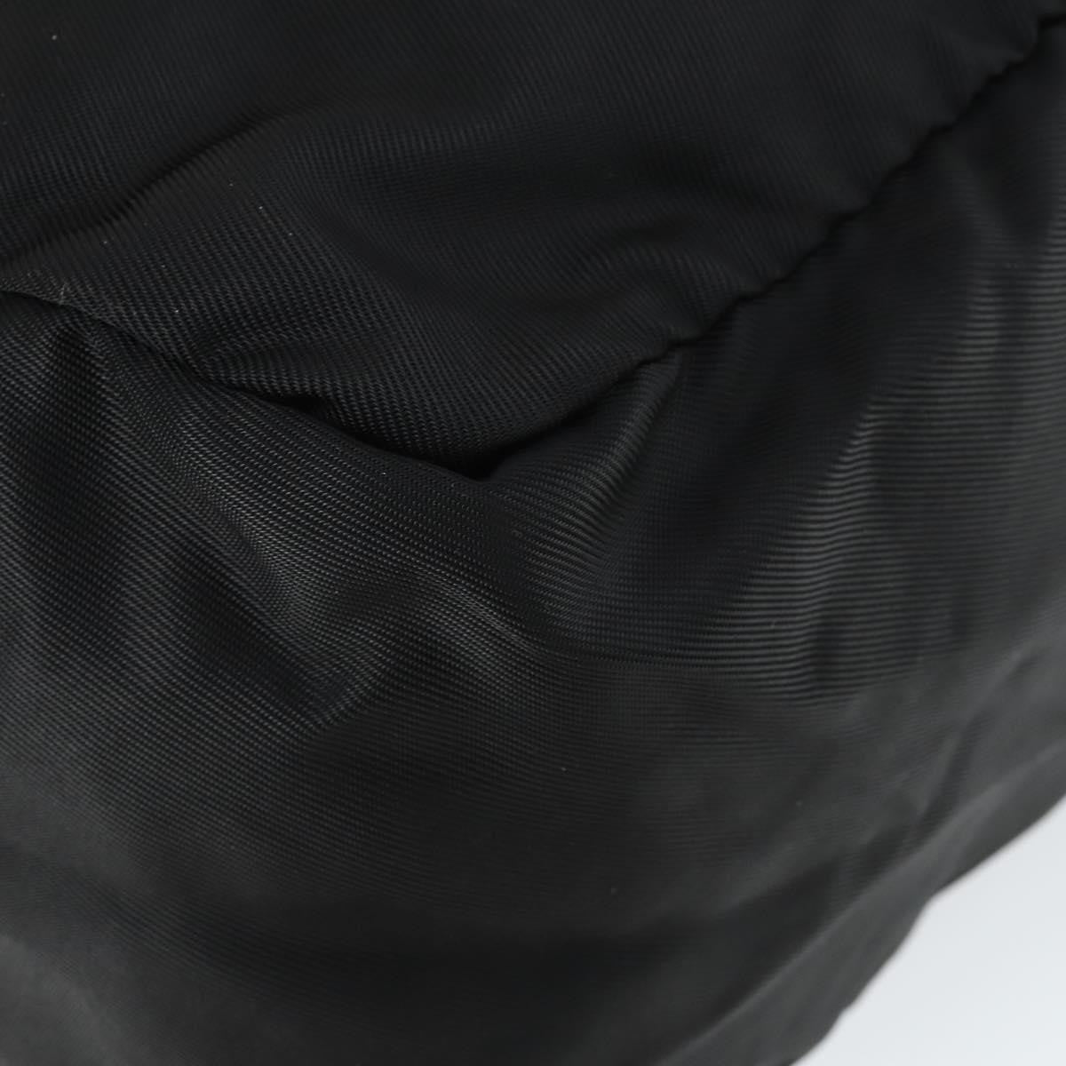Gucci Vintage Nylon Black Nylon Travel Bag Bag (Pre-Owned)