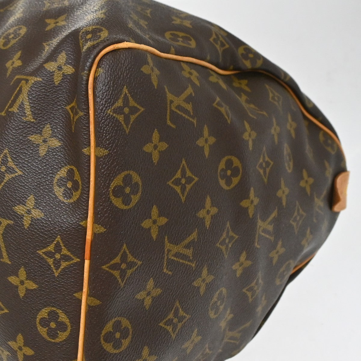 Louis Vuitton Keepall Monogram Canvas Brown Canvas Travel Bag Bag (Pre-Owned)