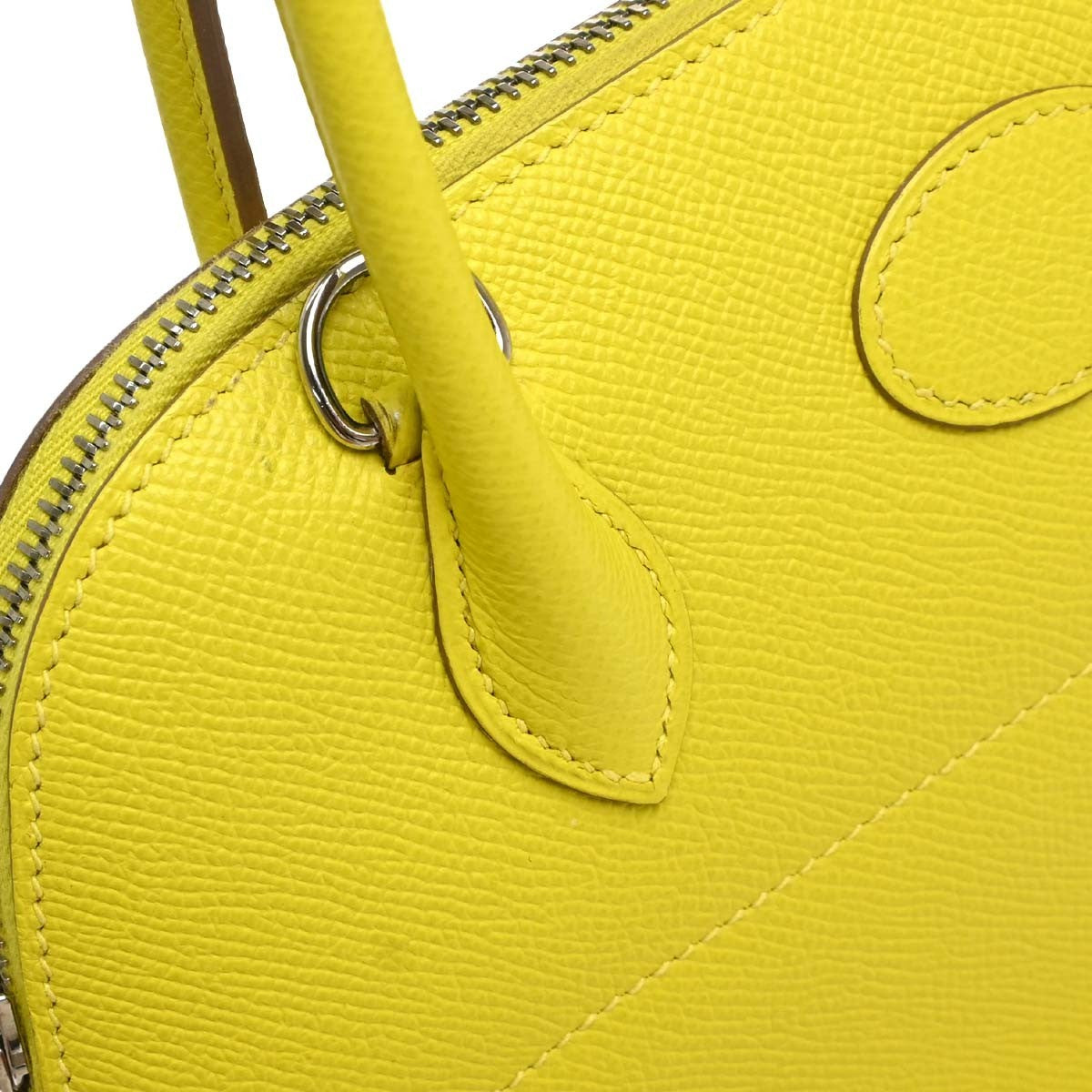 Hermes Bolide Epsom Yellow Leather Handbag (Pre-Owned)