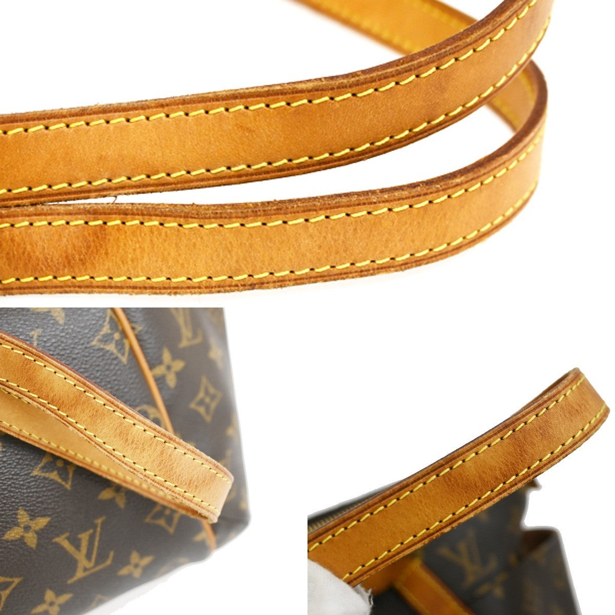 Louis Vuitton Totally Monogram Canvas Brown Canvas Tote Bag Bag (Pre-Owned)