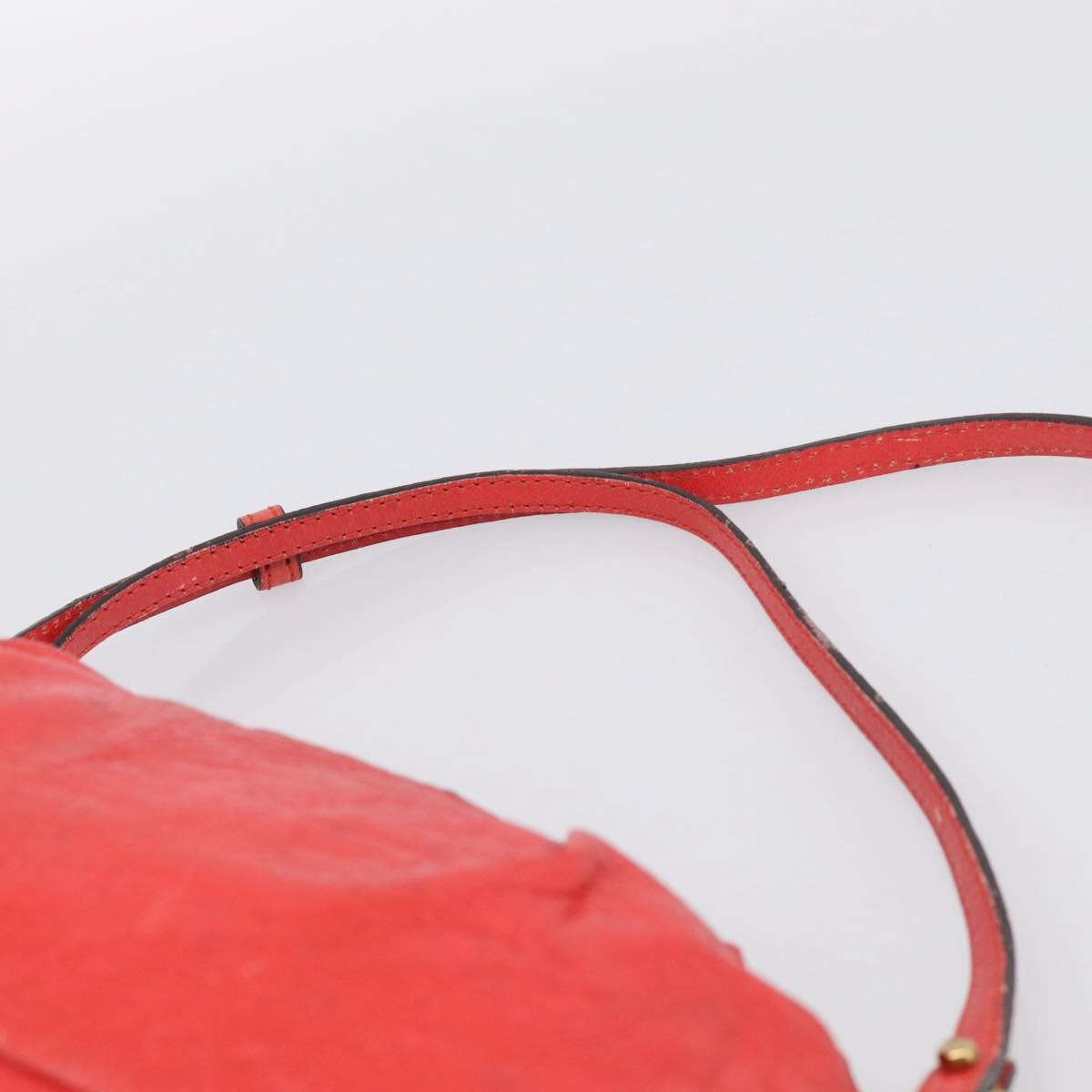 Chloe 2Way Shoulder Bag Leather Red Leather Shoulder Bag Bag (Pre-Owned)