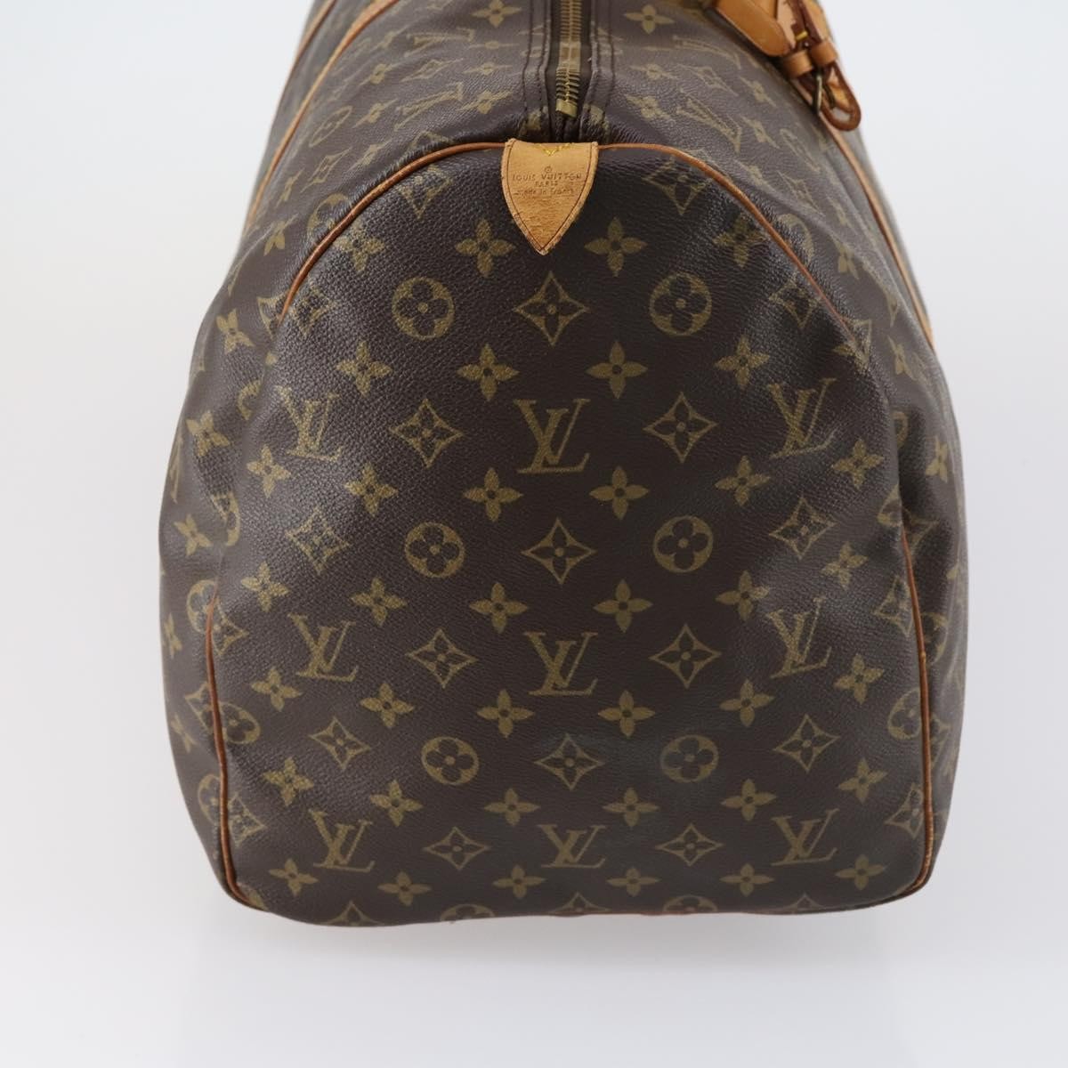 Louis Vuitton Keepall Monogram Canvas Brown Canvas Travel Bag Bag (Pre-Owned)