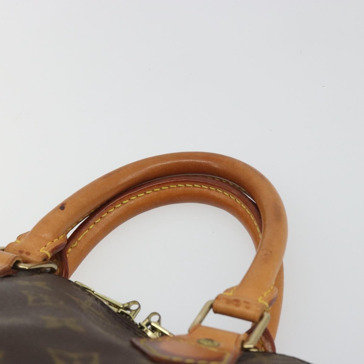 Louis Vuitton Alma Monogram Brown Canvas Handbag (Pre-Owned)
