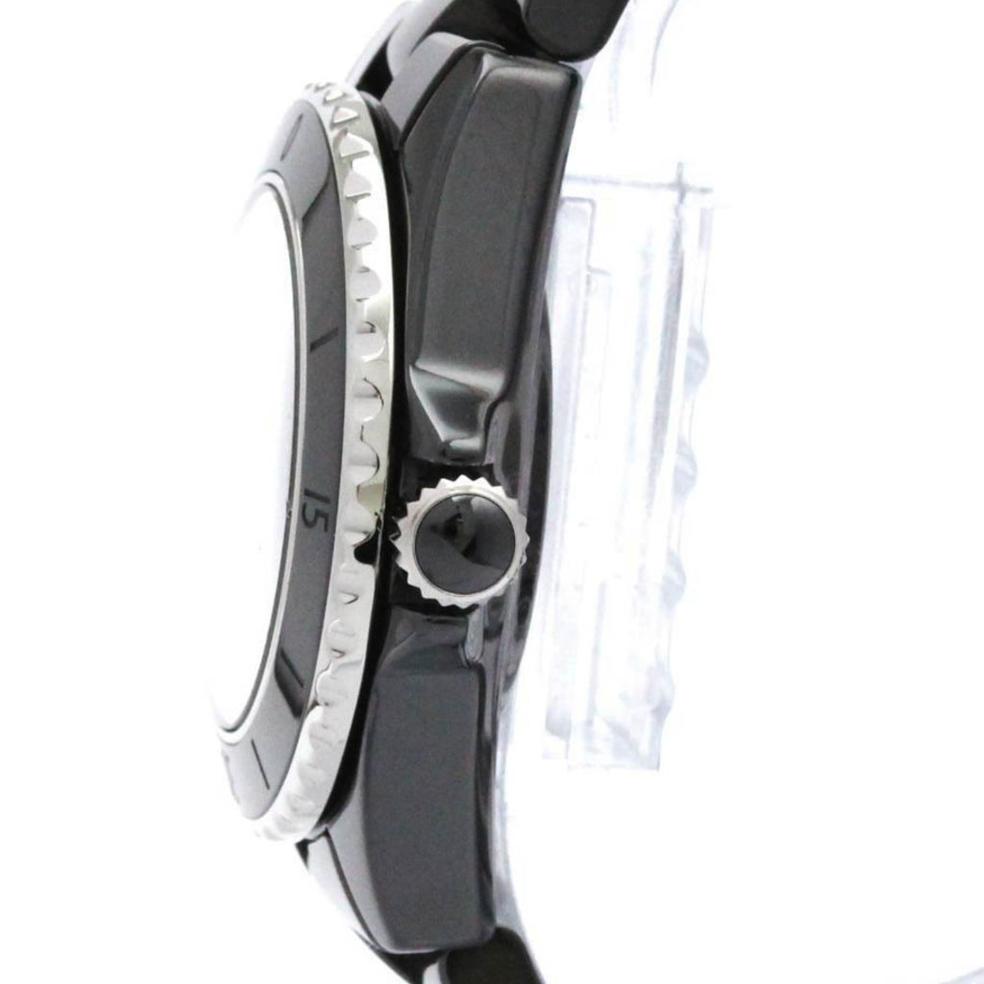 Chanel J12 Quartz Ceramic And Stainless Steel Watch (Pre-Owned)