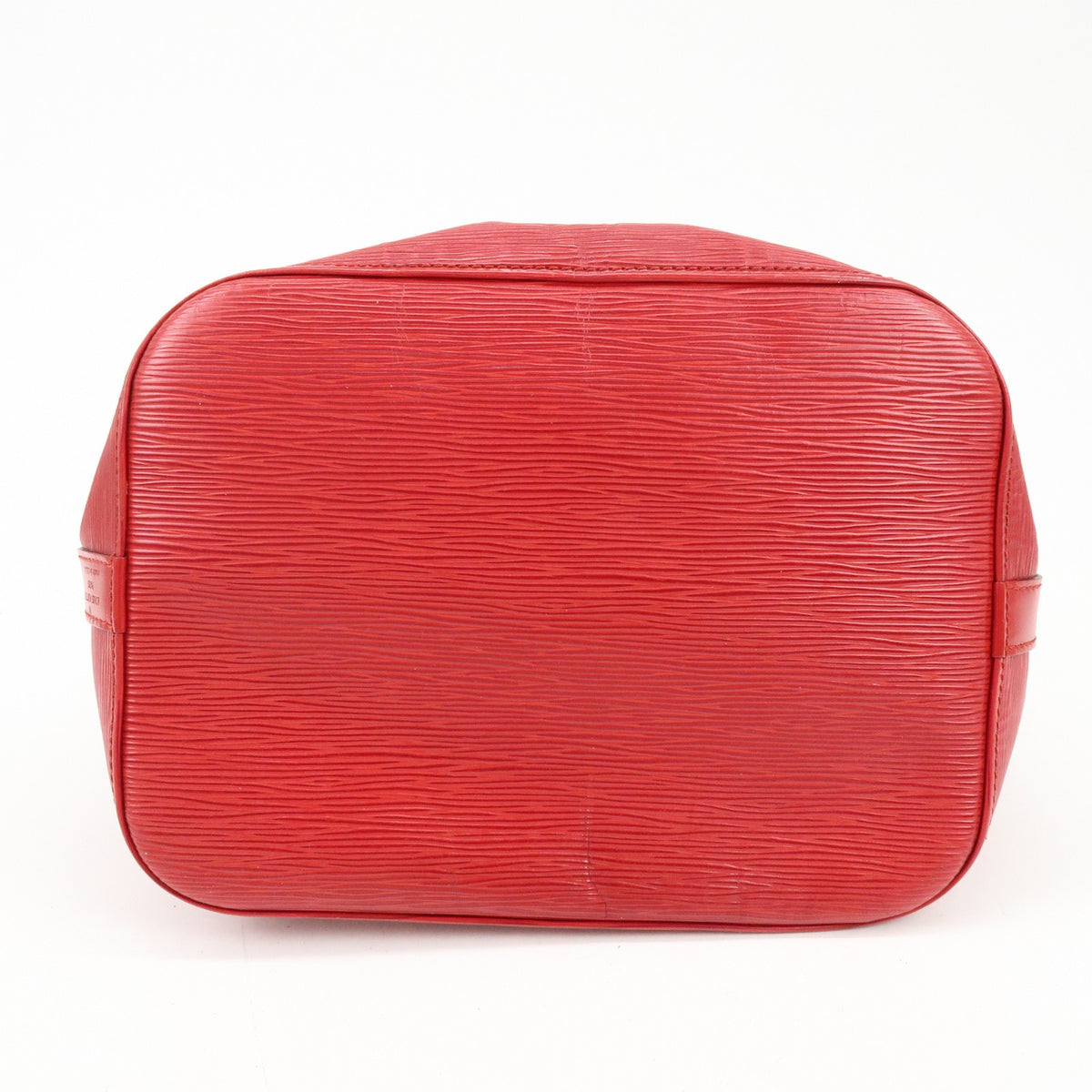 Louis Vuitton Petit Noe Epi Leather Red Leather Handbag (Pre-Owned)