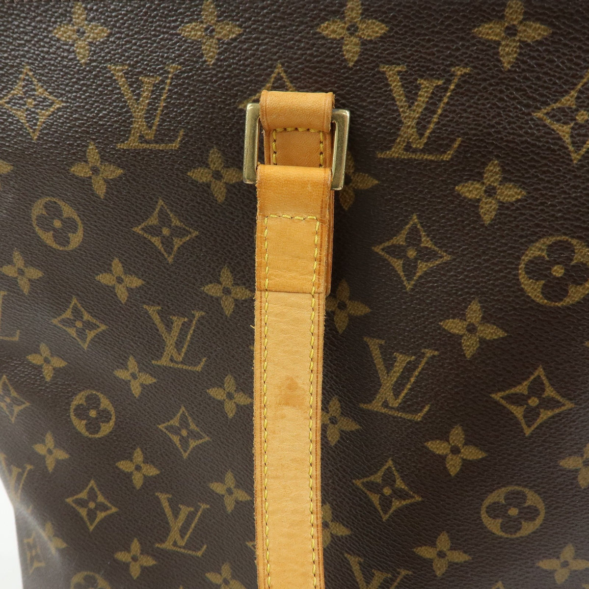Louis Vuitton Luco Monogram Canvas Brown Canvas Handbag (Pre-Owned)