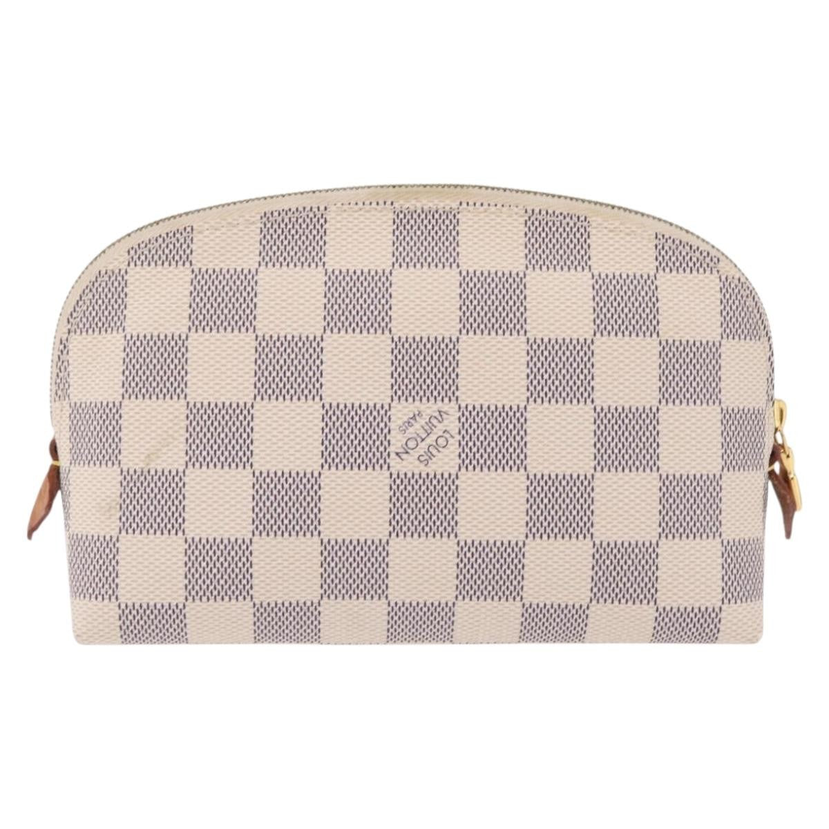 Louis Vuitton Toiletry Pouch Damier Beige Canvas Clutche & Pouche Bag (Pre-Owned)