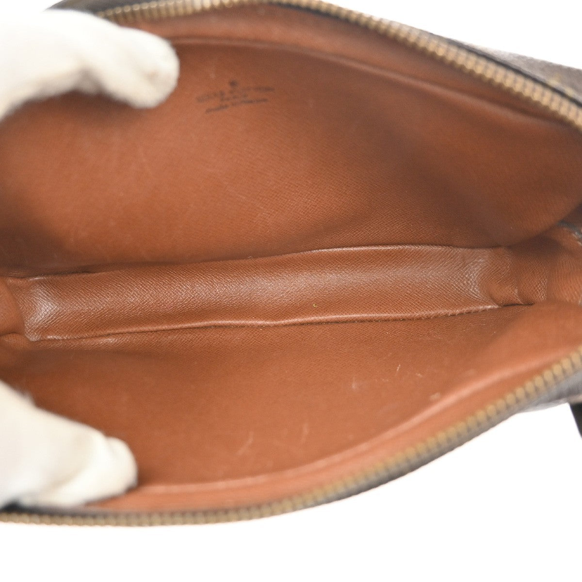 Louis Vuitton Pochette Marly Bandouliere Monogram Canvas Brown Canvas Shoulder Bag Bag (Pre-Owned)