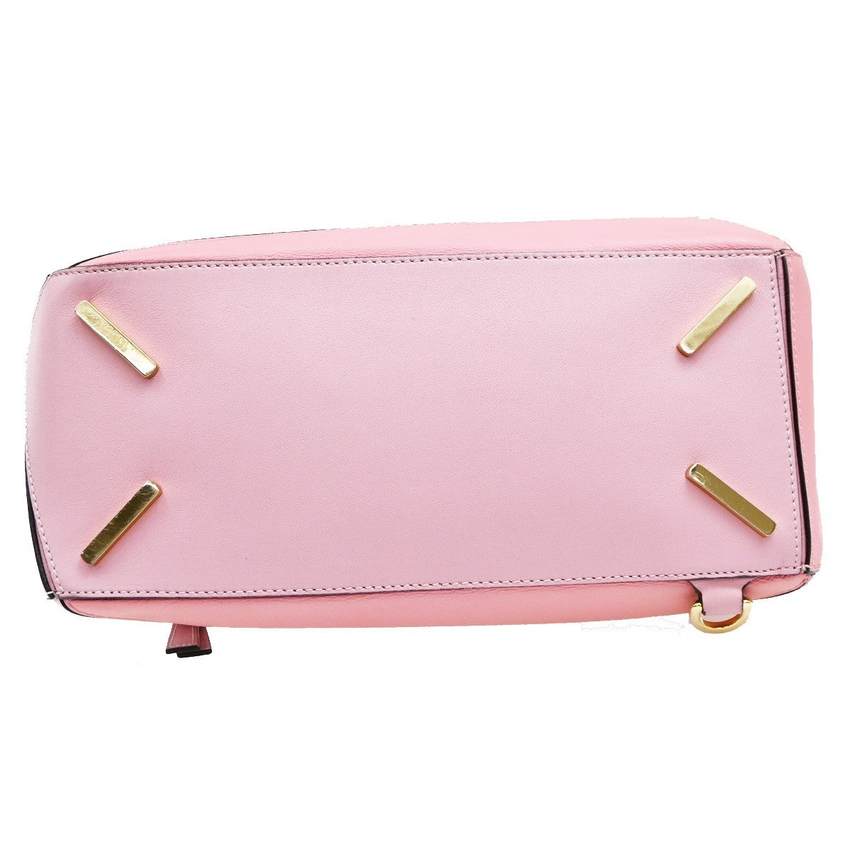 Loewe Puzzle Leather Pink Leather Handbag (Pre-Owned)