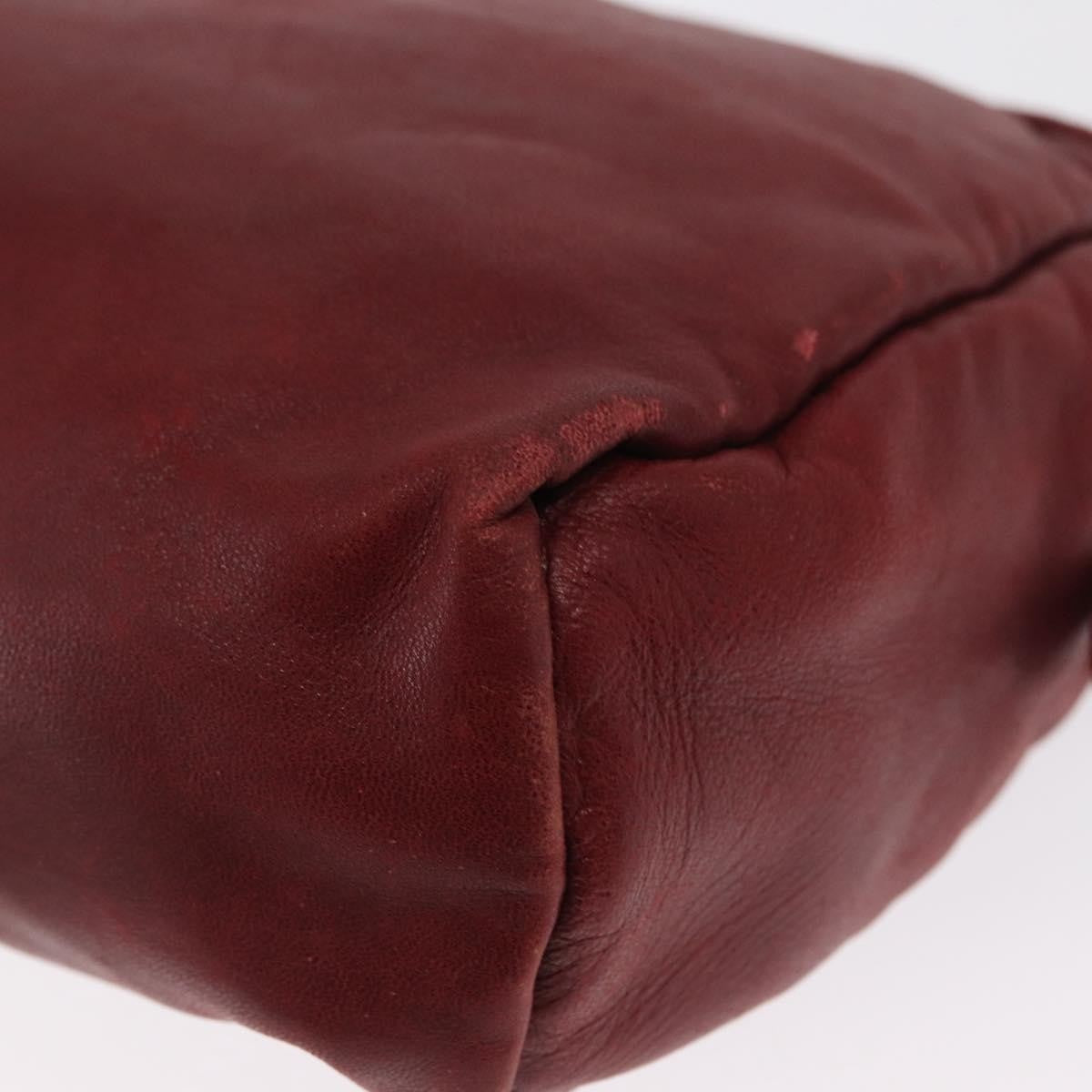Loewe Vintage Leather Red Leather Shoulder Bag Bag (Pre-Owned)