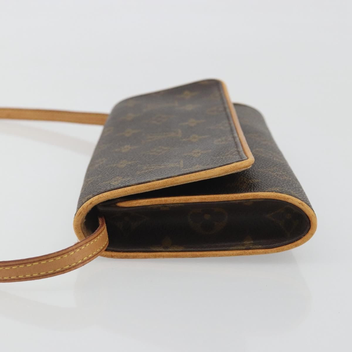 Louis Vuitton Twin Monogram Canvas Brown Canvas Clutche & Pouche Bag (Pre-Owned)