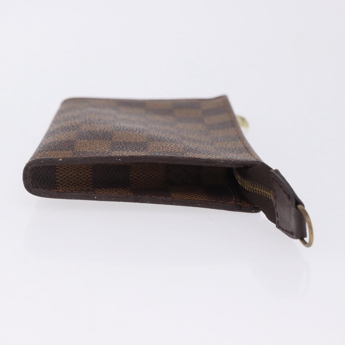 Louis Vuitton Toiletry Pouch Damier Brown Canvas Clutche & Pouche Bag (Pre-Owned)