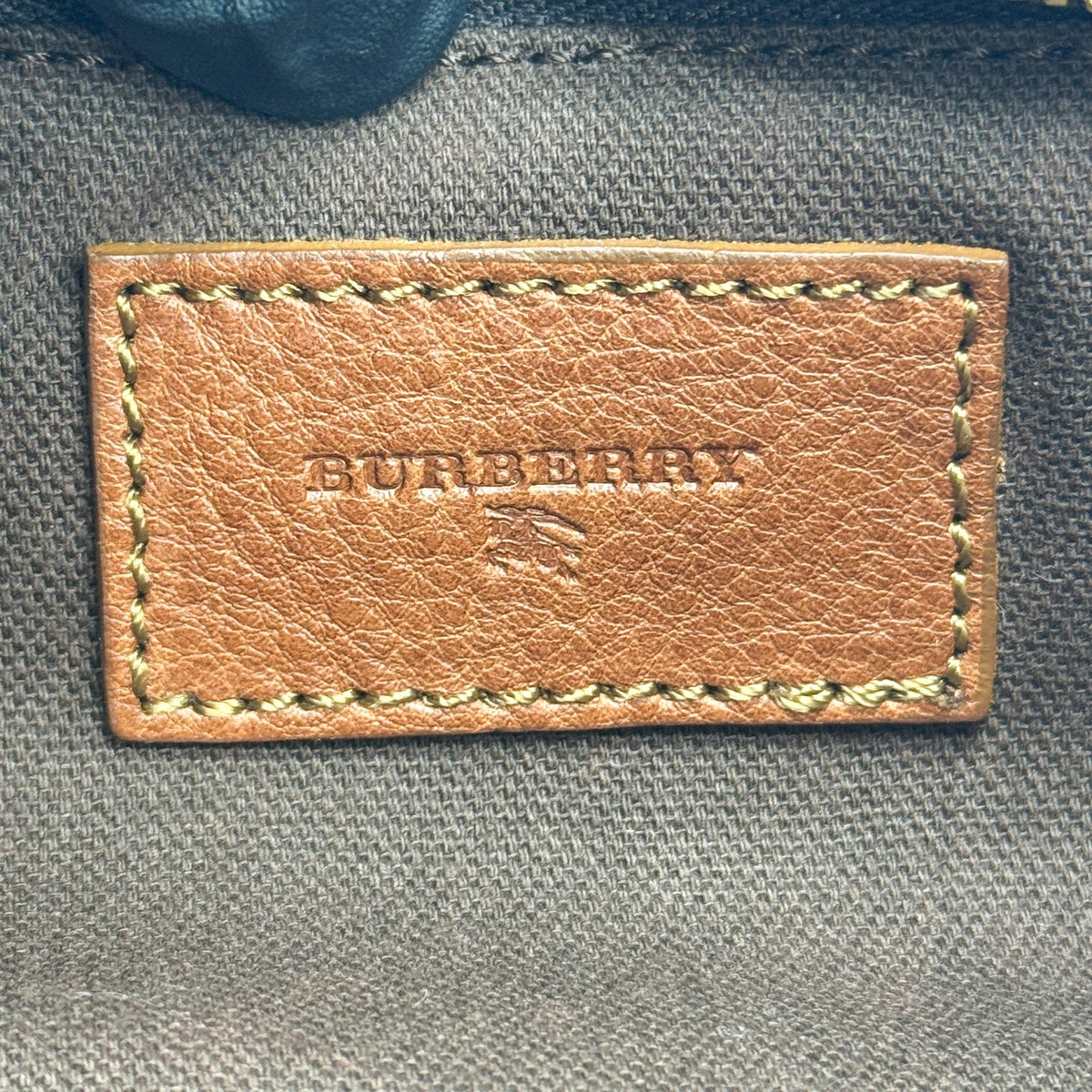 Burberry Shoulder Bag Nova Check Coated Canvas Black Canvas Shoulder Bag Bag (Pre-Owned)