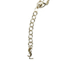 Saint Laurent Women's Light Gold Brass Metal Appelle Moi Necklace