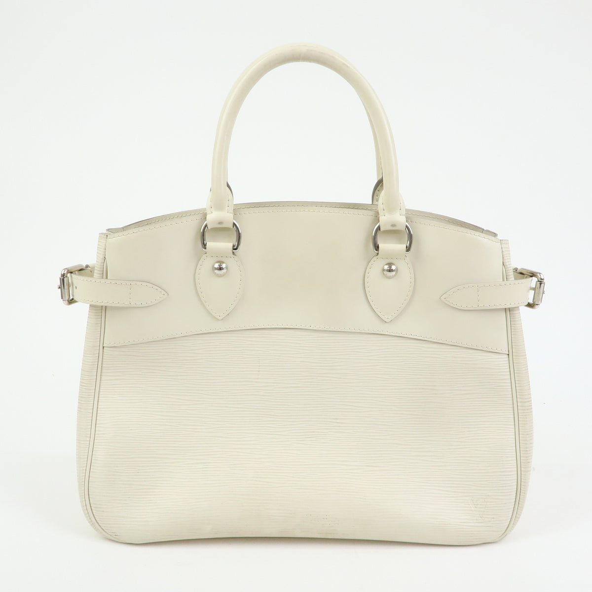 Louis Vuitton Passy Epi Leather White Leather Tote Bag Bag (Pre-Owned)