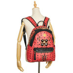 MCM Visetos Pink Canvas Backpack Bag (Pre-Owned)