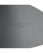 Balenciaga Women's Dark Grey Linoleum Wide Belt (80 / 32)
