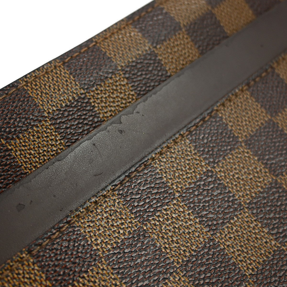 Louis Vuitton Pochette Saint Louis Damier Brown Canvas Clutche & Pouche Bag (Pre-Owned)
