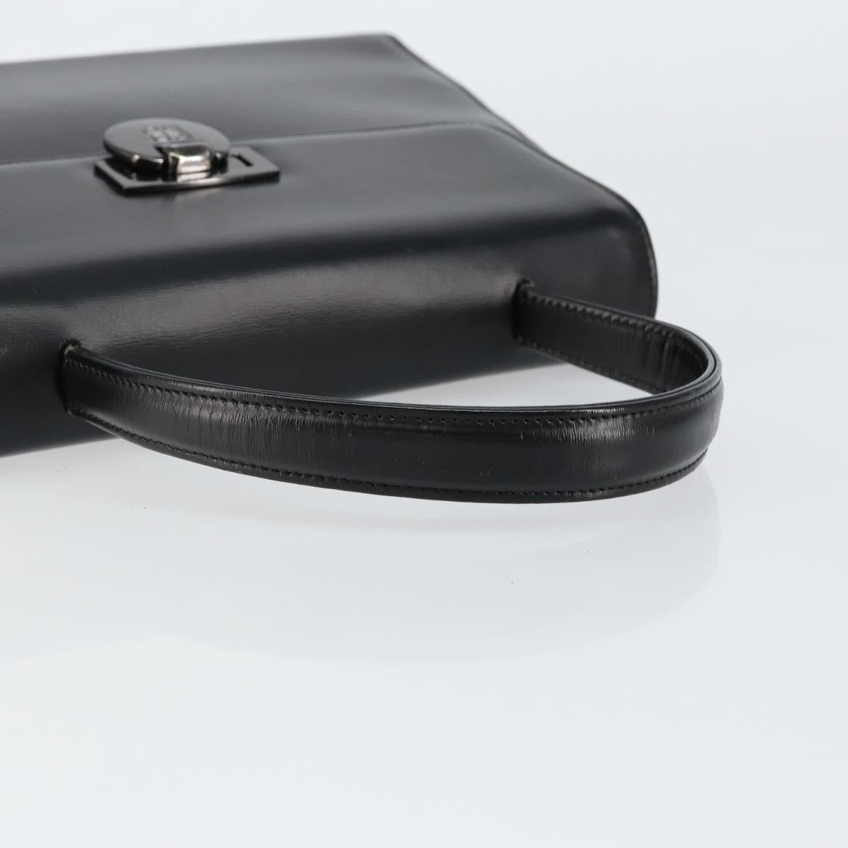 Givenchy Handbag Leather Black Leather Handbag (Pre-Owned)