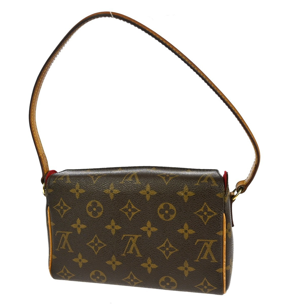 Louis Vuitton Recital Monogram Canvas Brown Canvas Shoulder Bag Bag (Pre-Owned)