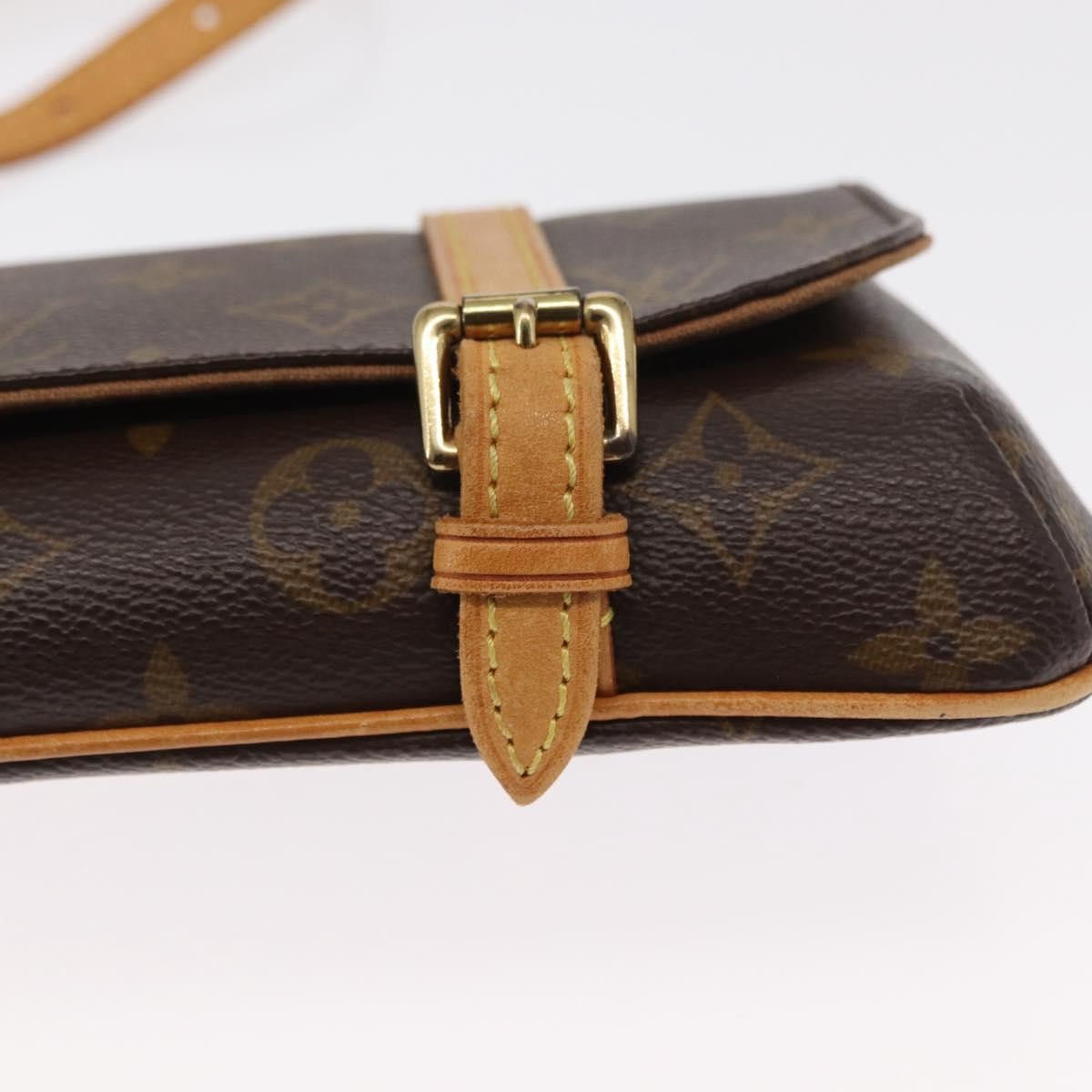 Louis Vuitton Marelle Waist Monogram Canvas Brown Canvas Clutche & Pouche Bag (Pre-Owned)