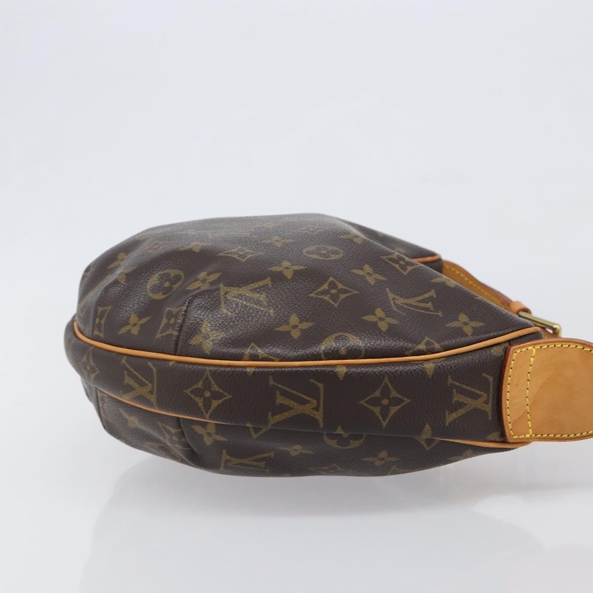 Louis Vuitton Croissant Monogram Brown Canvas Shoulder Bag Bag (Pre-Owned)